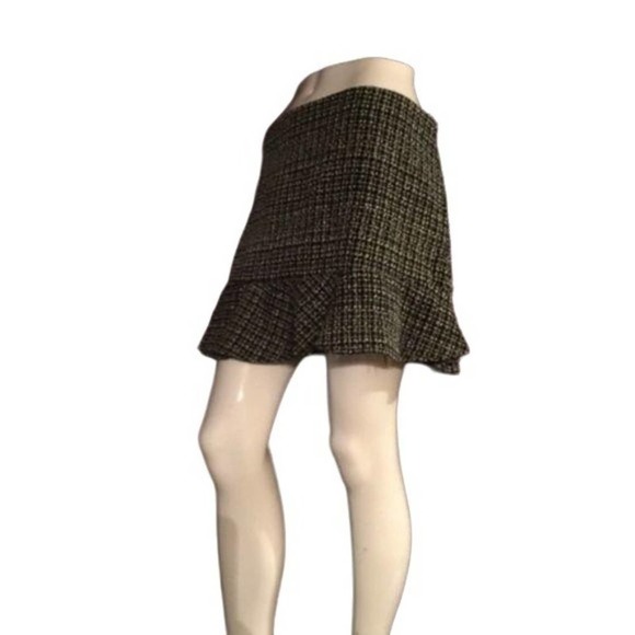 Vintage Charlotte Russe Tweed Skirt Juniors Size Large - Picture 2 of 8